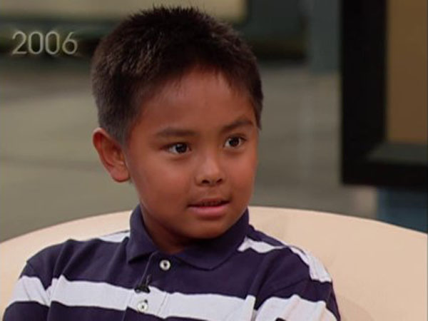 Anthony Sukto kể lại câu chuyện của mình với người dẫn nổi tiếng Oprah trong chương trình “Oprah Where are they now” (Ảnh chụp màn hình)