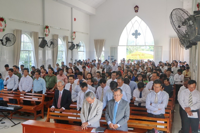 Quang cảnh buổi lễ 