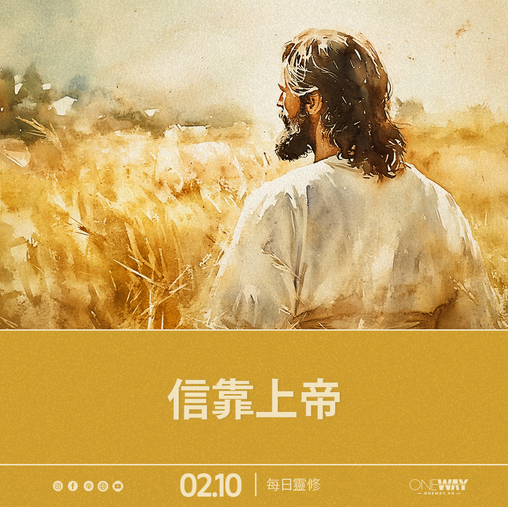 10月02日 每日靈修: 信靠上帝